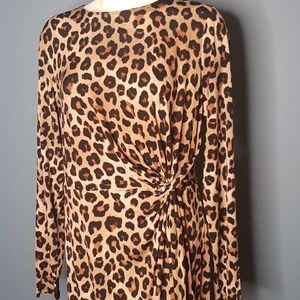 🌶 F21 Leopard Dress